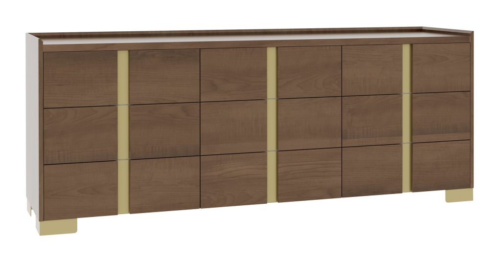 Verrado 81'' Nine Drawer Dresser