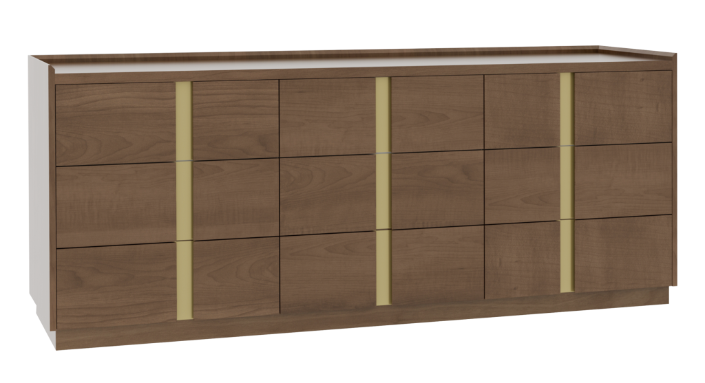Verrado 81'' Nine Drawer Dresser