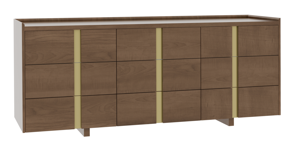 Verrado 81'' Nine Drawer Dresser