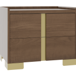 Verrado 28'' Two Drawer Nightstand