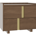 Verrado 28'' Two Drawer Nightstand