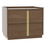 Verrado 28'' Two Drawer Nightstand