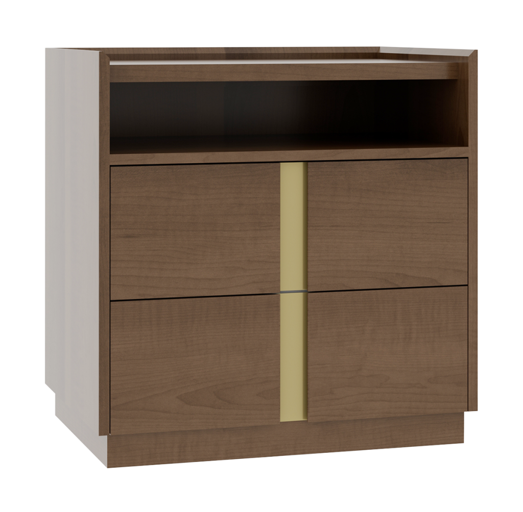 Verrado 28'' Two Drawer Nightstand W/ Opening