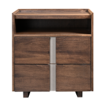 Verrado 28'' Two Drawer Nightstand W/ Opening