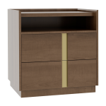 Verrado 28'' Two Drawer Nightstand W/ Opening