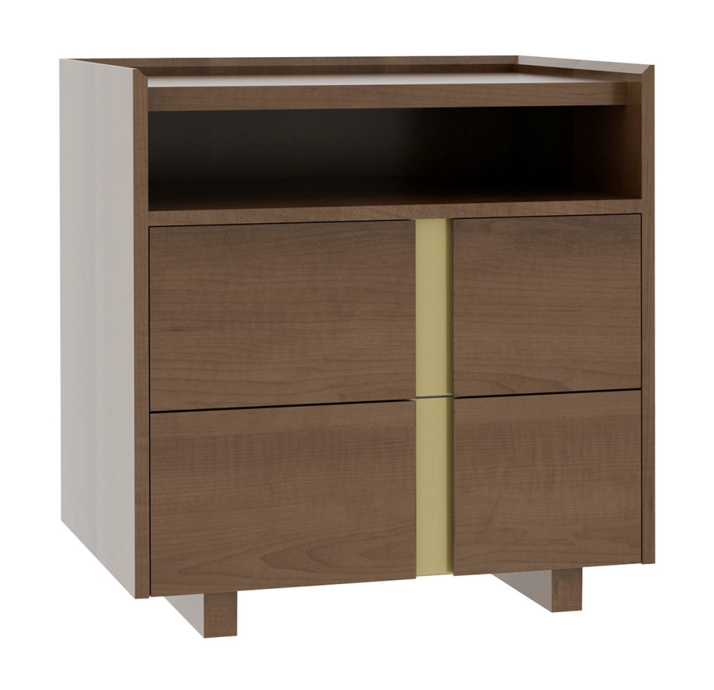 Verrado 28'' Two Drawer Nightstand W/ Opening