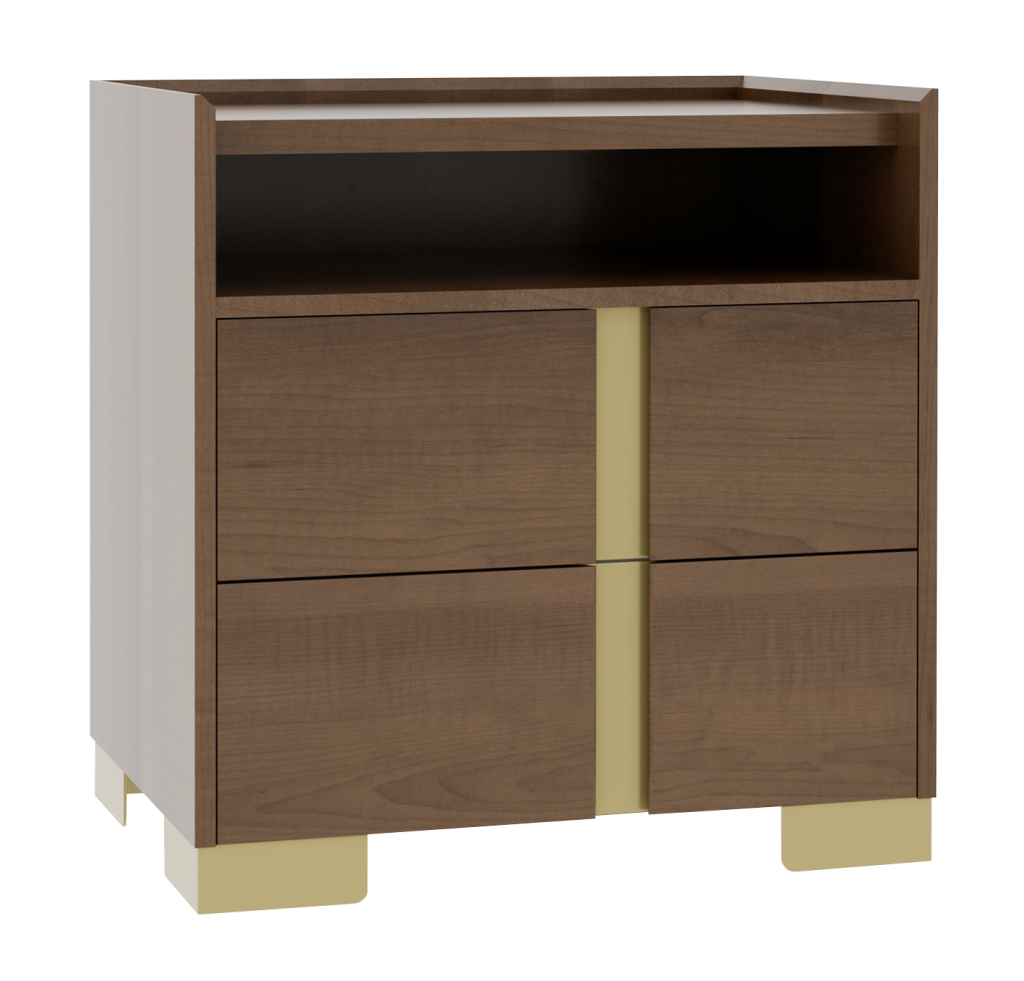 Verrado 28'' Two Drawer Nightstand W/ Opening