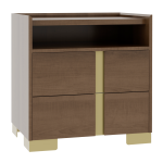 Verrado 28'' Two Drawer Nightstand W/ Opening