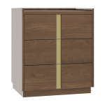 Verrado 28'' Three Drawer Bedside Chest