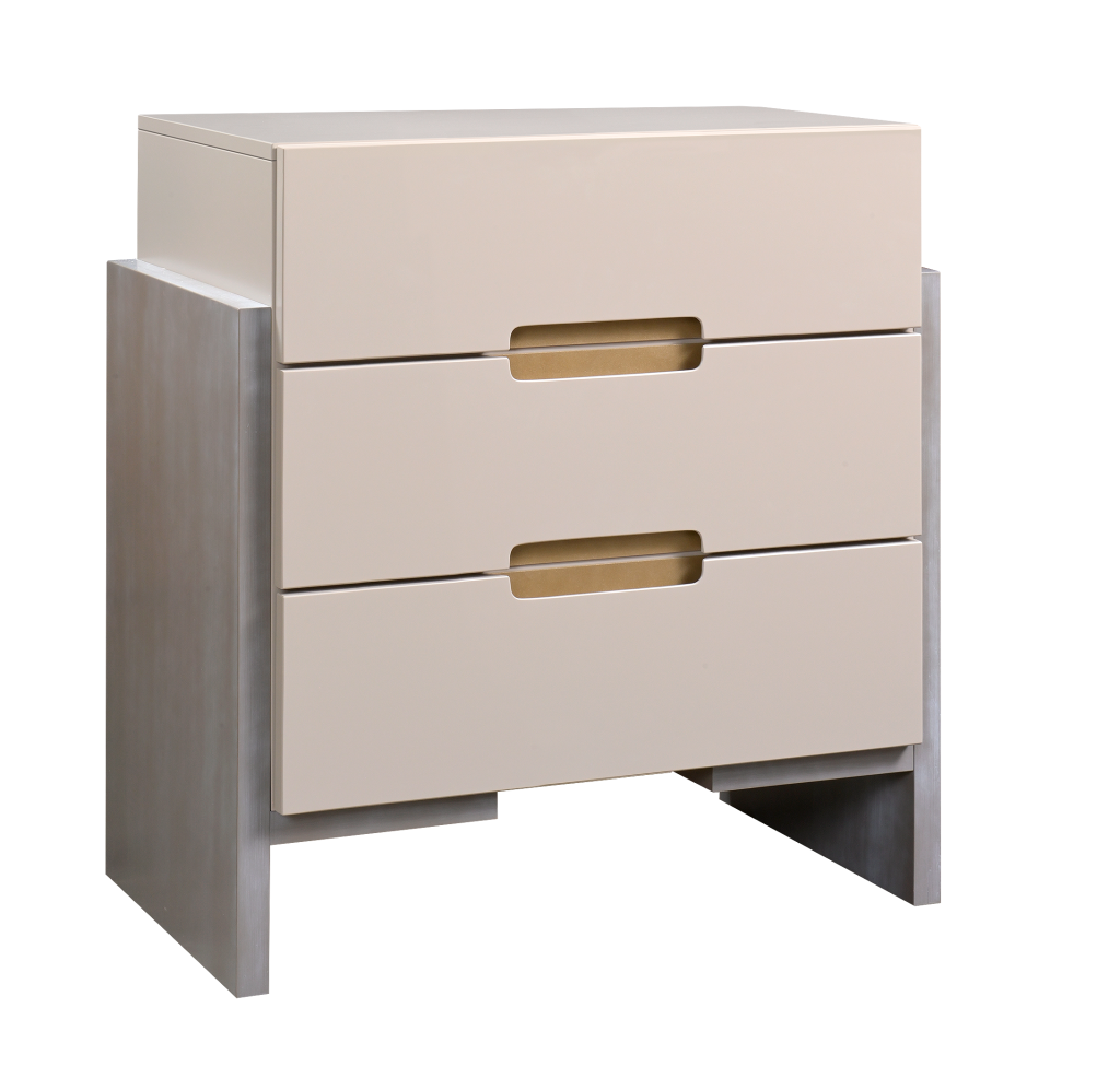 Summa 30'' Three Drawer Bedside Chest