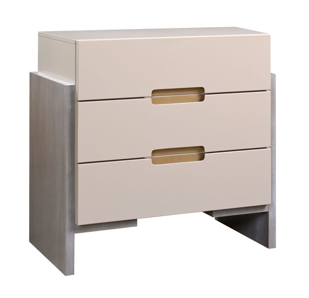 Summa 36" Three Drawer Bedside Chest