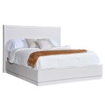 Rochelle King Wood Panel Bed