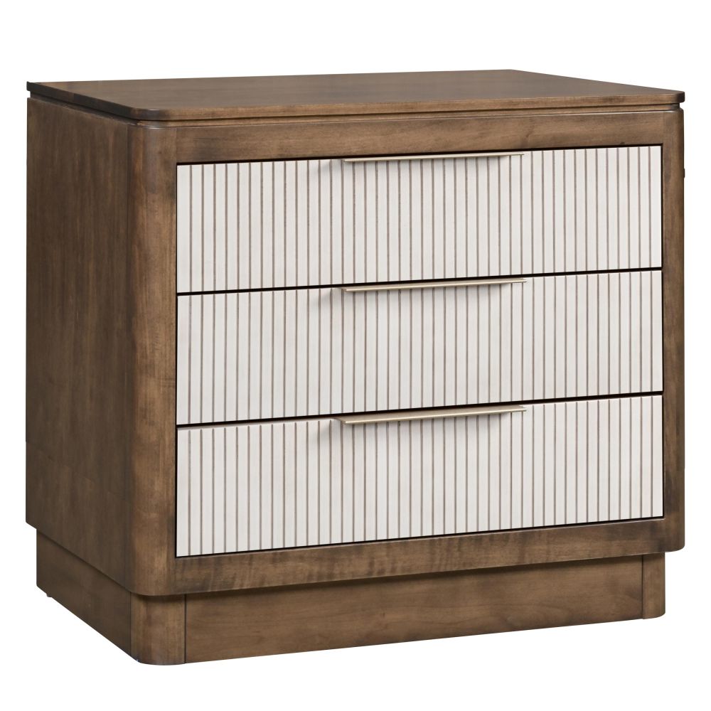 Rochelle 26'' 3-Drawer Nightstand