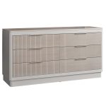 Rochelle 52'' 6-Drawer Dresser