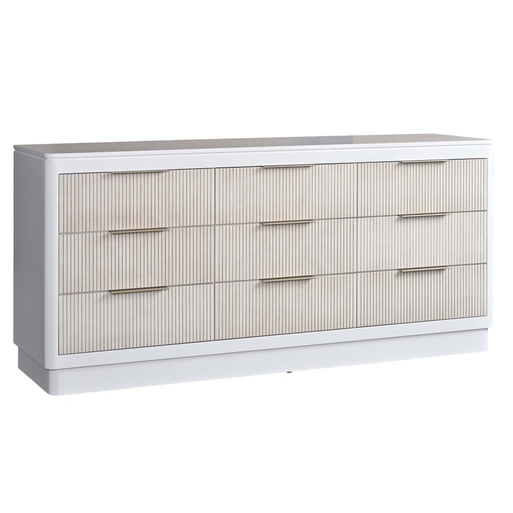 Rochelle 77'' 9-Drawer Dresser
