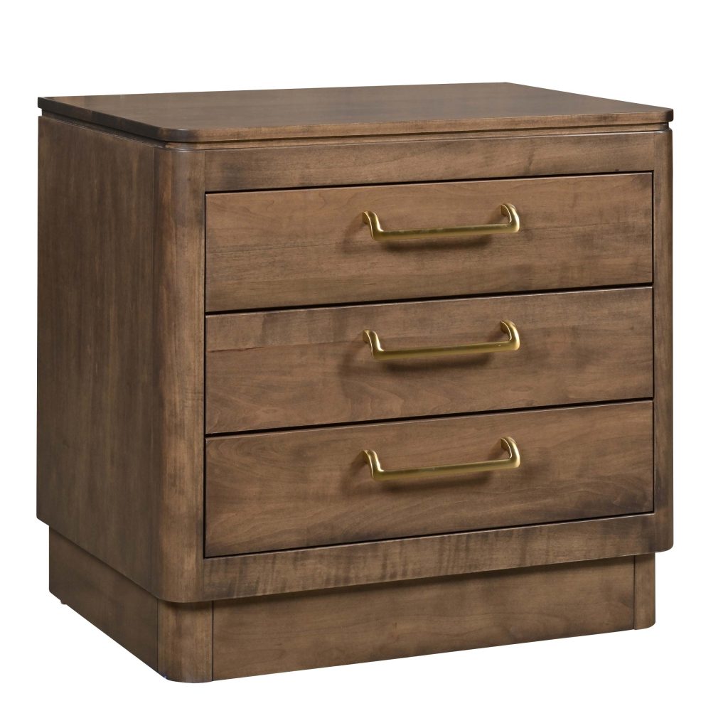 Rochelle 26'' 3-Drawer Nightstand