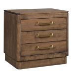Rochelle 26'' 3-Drawer Nightstand