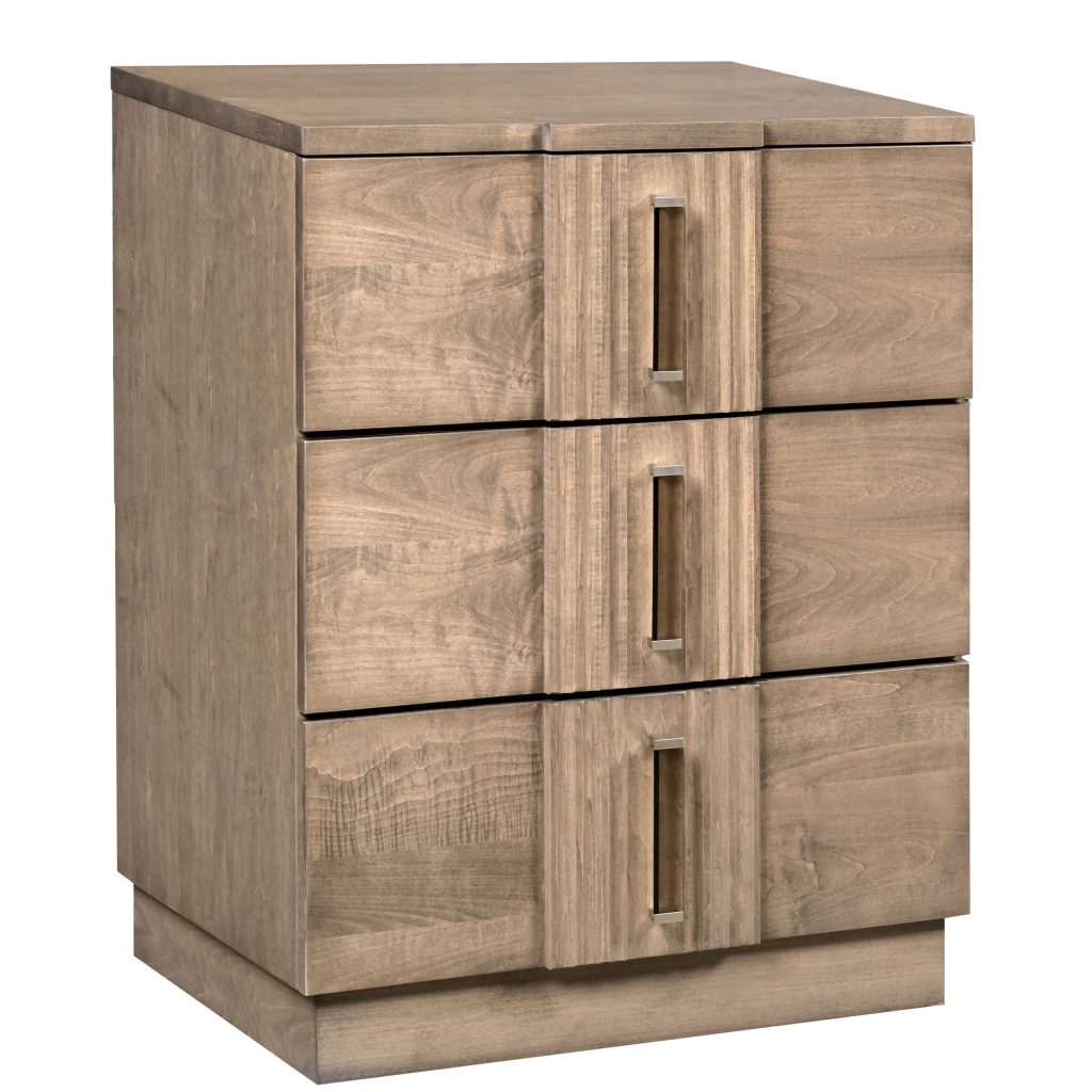 Hyde Park 27'' 3-Drawer Bedside Chest