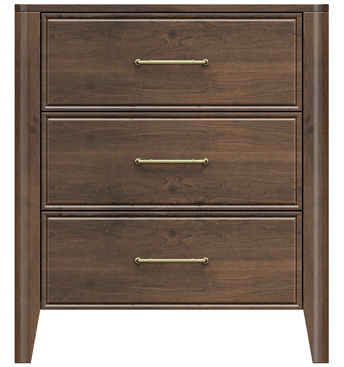 Westwood 30" 3-Drawer Bedside Chest