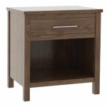 Big Sky 1-Drawer Nightstand Brown Maple