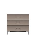 American Modern 36'' Three-Drawer Bedside Chest