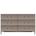 American Modern  56'' Six-Drawer Dresser