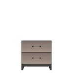 American Modern 24'' Two-Drawer Nightstand