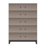 American Modern 36'' Five-Drawer Chest