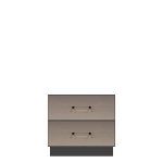 American Modern 24'' Two-Drawer Nightstand