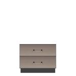 American Modern 28'' Two-Drawer Nightstand