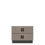 American Modern 28'' Two-Drawer Nightstand