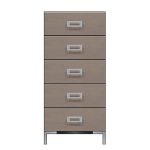 American Modern 24'' Five-Drawer Chest