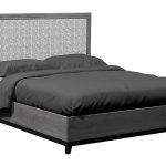American Modern 3C Queen 1 Panel Upholstered Bed