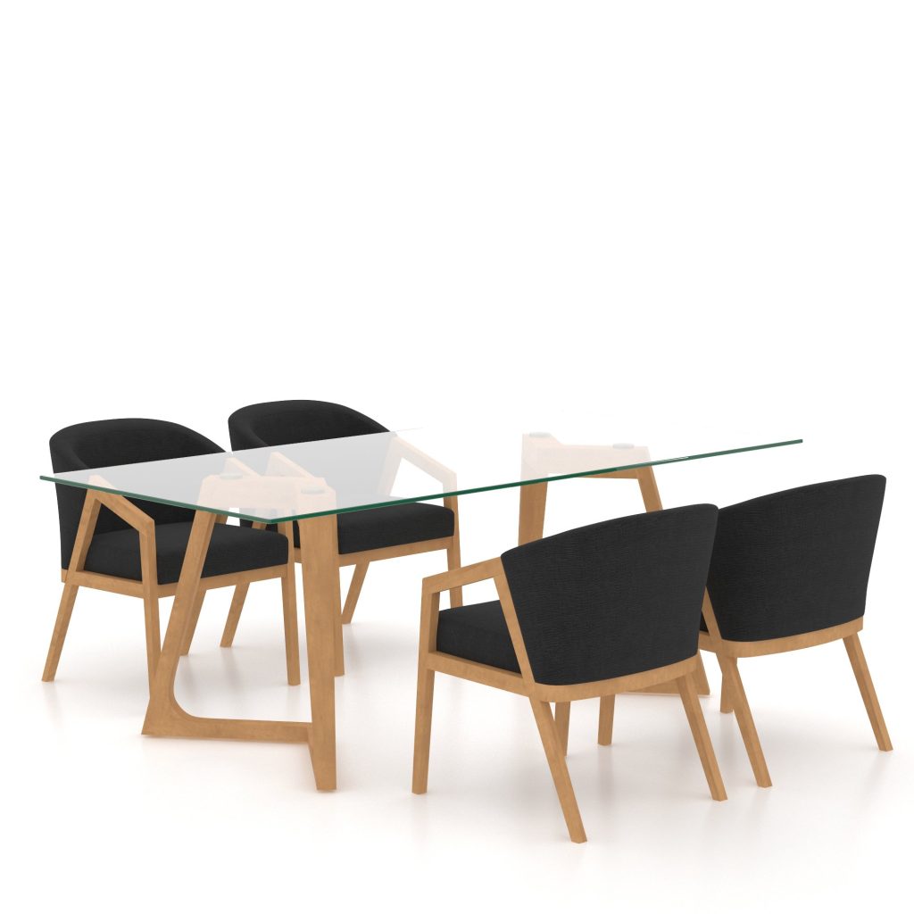 Modern Dining Set – 4DHJS