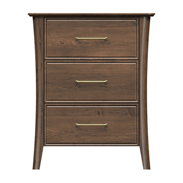 Westwood 28" 3-Drawer Bedside Chest