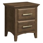 Windham 24'' 2-Drawer Nightstand Sap Cherry