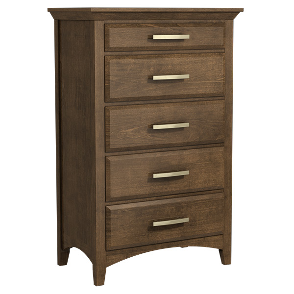 Windham 36'' 5-Drawer Chest Cherry