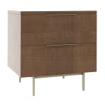 Urban Expressions 28"2-Drawer Nightstand