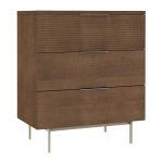 Urban Expressions 28"3-Drawer Bedside Chest