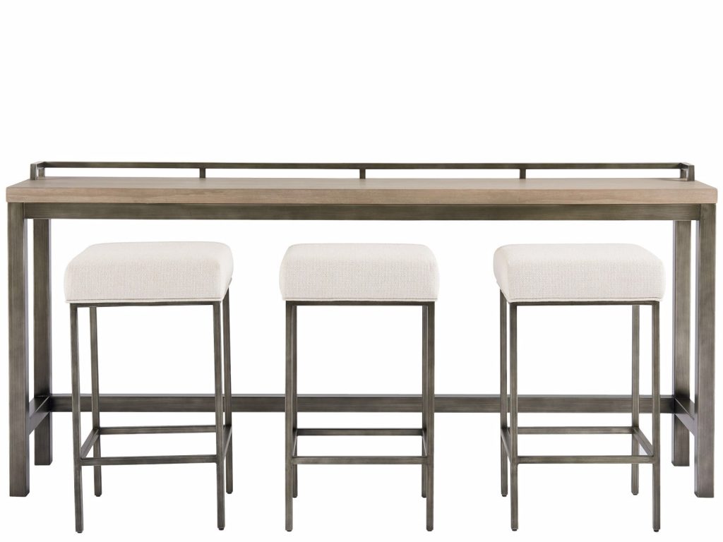 Mitchell Console Table with 3 Stools