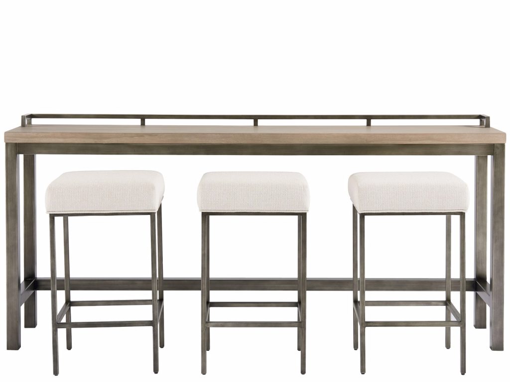 Mitchell Console Table with 3 Stools
