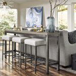Mitchell Console Table with 3 Stools