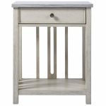 Bedside Table with Stone Top