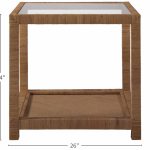 Long Key End Table