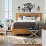 Bedside Table with Stone Top