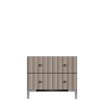 American Modern 28'' Two-Drawer Nightstand