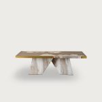 Aurum Brass Dining Table