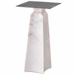 Figuration Side Table WMarble Base