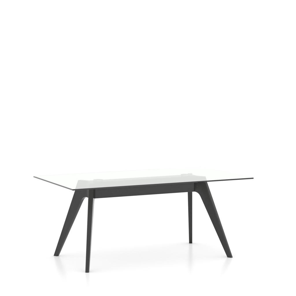 Rectangular Glass Table – Base DQ