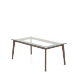 Rectangular Glass Table – Legs GR